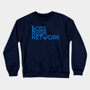 Boss Rush Network Logo (Sky Blue) Crewneck Sweatshirt